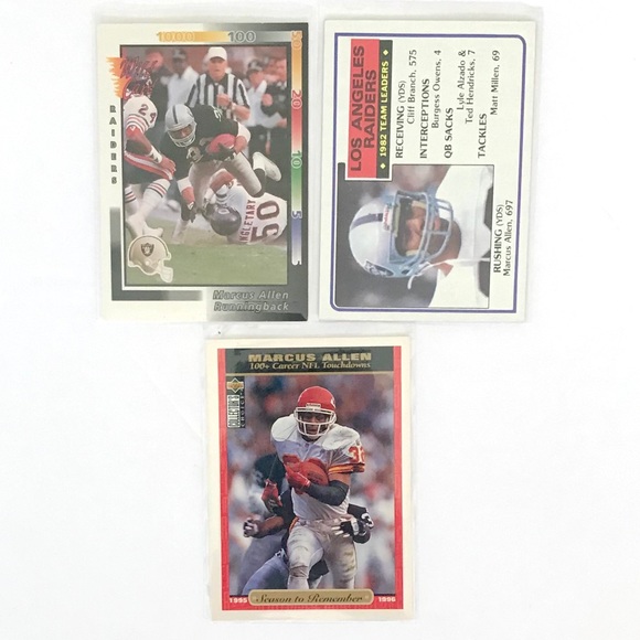 Marcus Allen Topps Panini NFL Football Card Lot - Picture 3 of 5